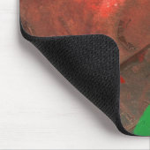 "Genesis 1:1" Leaf Natuur Print Mousepad Muismat (Hoek)