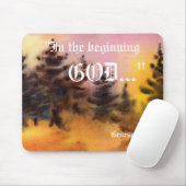 Genesis 1:1 Mousepad Muismat (Met muis)