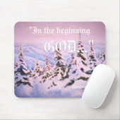 Genesis 1:1 Mousepad Muismat (Met muis)
