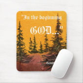 Genesis 1:1 Mousepad Muismat (Met muis)