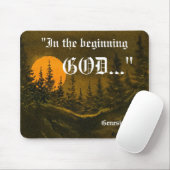 Genesis 1:1 Mousepad Muismat (Met muis)