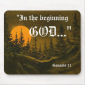 Genesis 1:1 Mousepad Muismat (Voorkant)