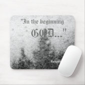 Genesis 1:1 Mousepad Muismat (Met muis)