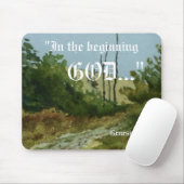 Genesis 1:1 Mousepad Muismat (Met muis)