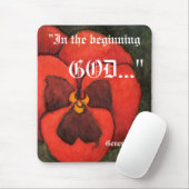 Genesis 1:1 Mousepad Muismat (Met muis)
