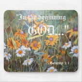 Genesis 1:1 Mousepad Muismat (Voorkant)
