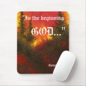 Genesis 1:1 Mousepad Muismat (Met muis)