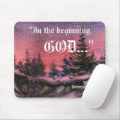 Genesis 1:1 Mousepad Muismat (Met muis)