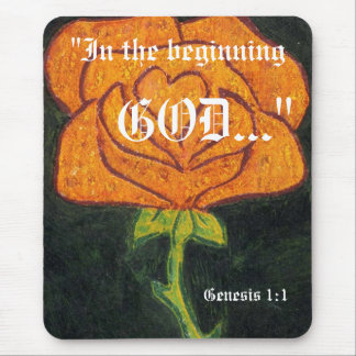 Genesis 1:1 Mousepad Muismat