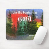 Genesis 1:1 Mousepad Muismat (Met muis)