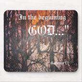 Genesis 1:1 Mousepad Muismat (Voorkant)