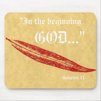 Genesis 1:1 Mousepad Muismat