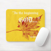 Genesis 1:1 Mousepad Muismat (Met muis)
