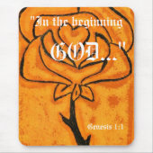 Genesis 1:1 Mousepad Muismat (Voorkant)