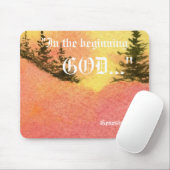 Genesis 1:1 Mousepad Muismat (Met muis)