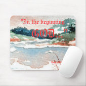 Genesis 1:1 Mousepad Muismat (Met muis)