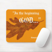 Genesis 1:1 Mousepad Muismat (Met muis)