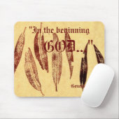 Genesis 1:1 Mousepad Muismat (Met muis)