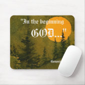 Genesis 1:1 Mousepad Muismat (Met muis)