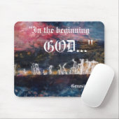 Genesis 1:1 Mousepad Muismat (Met muis)