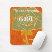 Genesis 1:1 Mousepad Muismat (Met muis)