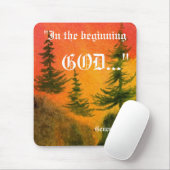 Genesis 1:1 Mousepad Muismat (Met muis)