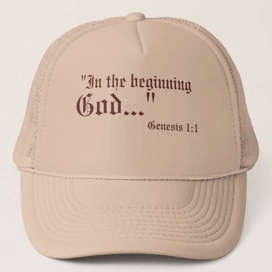 Genesis 1:1 Pet (Voorkant)