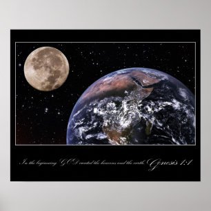 Genesis 1:1 Poster