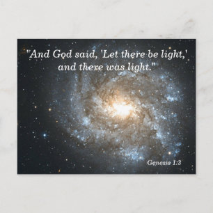 Genesis 1 3 Scriptgeheugenkaart Briefkaart