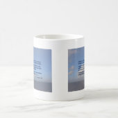 Genesis 1 6-8 Let op een vuurmament Koffiemok (Center)