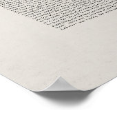 Genesis 1, Bible Verse, Modern Bible, Scripture Wa Poster (Hoek)
