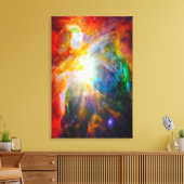 Genesis 1 In het begin Creëer God canvas (Insitu (Woonkamer))
