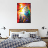 Genesis 1 In het begin Creëer God canvas Afdruk (Insitu (Slaapkamer))