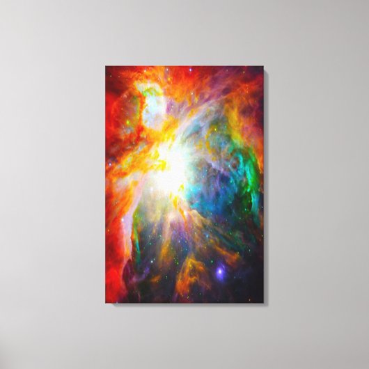 Genesis 1 In het begin Creëer God canvas Afdruk (Voorkant)