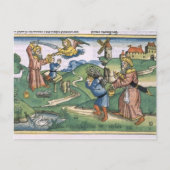 Genesis 21 1-14 Abraham's offer up of Isaac, voor Briefkaart (Voorkant)