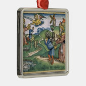 Genesis 21 1-14 Abraham's offer up of Isaac, voor Metalen Ornament (Rechts)