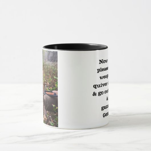 Genesis 27:3 Koffie Mok (Midden)