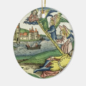 Genesis 28 10 Jacob's Ladder uit de Neurenberg Keramisch Ornament (Links)