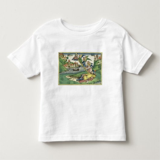 Genesis 28 10 Jacob's Ladder uit de Neurenberg Kinder Shirts (Voorkant)