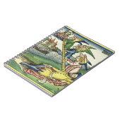 Genesis 28 10 Jacob's Ladder uit de Neurenberg Notitieboek (Linkerzijde)