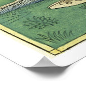 Genesis 28 10 Jacob's Ladder uit de Neurenberg Poster (Hoek)