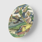 Genesis 28 10 Jacob's Ladder uit de Neurenberg Ronde Klok (Hoek)