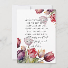 Genesis 28:14 Inspirerend Kaart voor mama