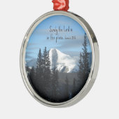 Genesis 28:16 De Heer is hier toch zeker. Metalen Ornament (Links)