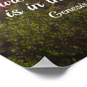 Genesis 28:16 De Heer is toch hier? Poster (Hoek)