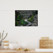 Genesis 2:15 poster (Keuken)