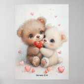Genesis 2:24 poster (Voorkant)