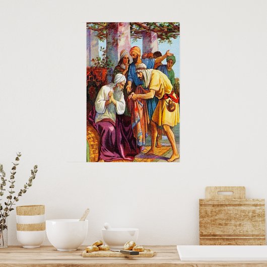 Genesis 37 De Broers misleiden het poster van Jaco (Keuken)