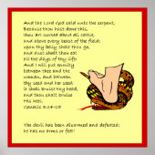 Genesis 3:14-15 poster (Voorkant)