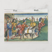 Genesis 42 25-28 Joseph stuurt zijn broers naar hu Briefkaart (Voorkant)